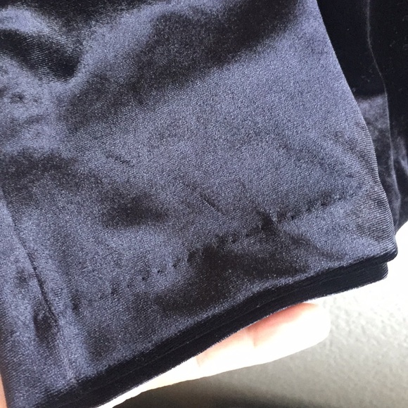 H & M velvet  black dress - Picture 6 of 9